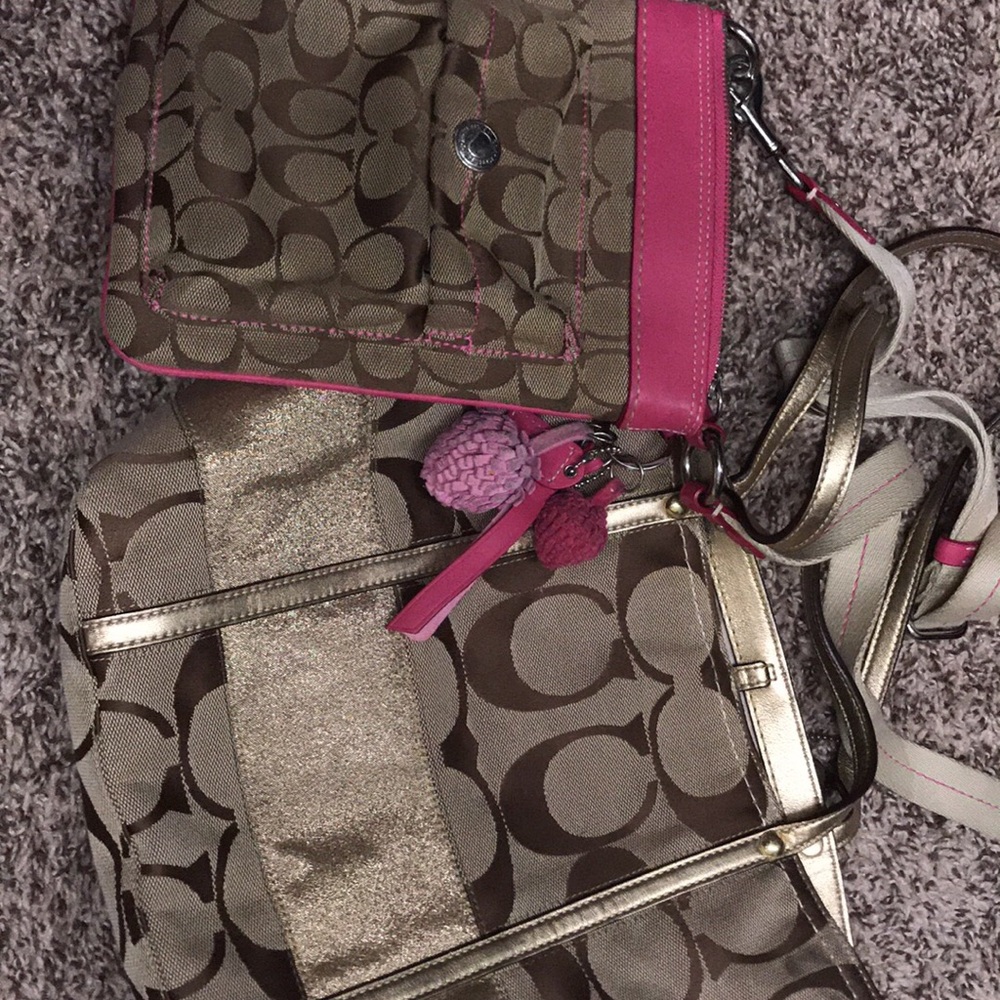 2 Coach Purses 2 total purses for sale